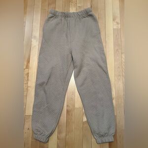 Garage Women's Quilted Joggers - tan